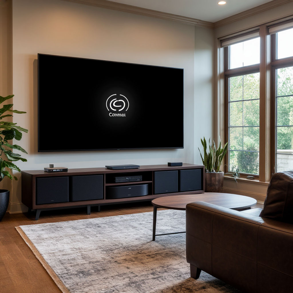Control4 Home Theater System mit 4K und Dolby Atmos
